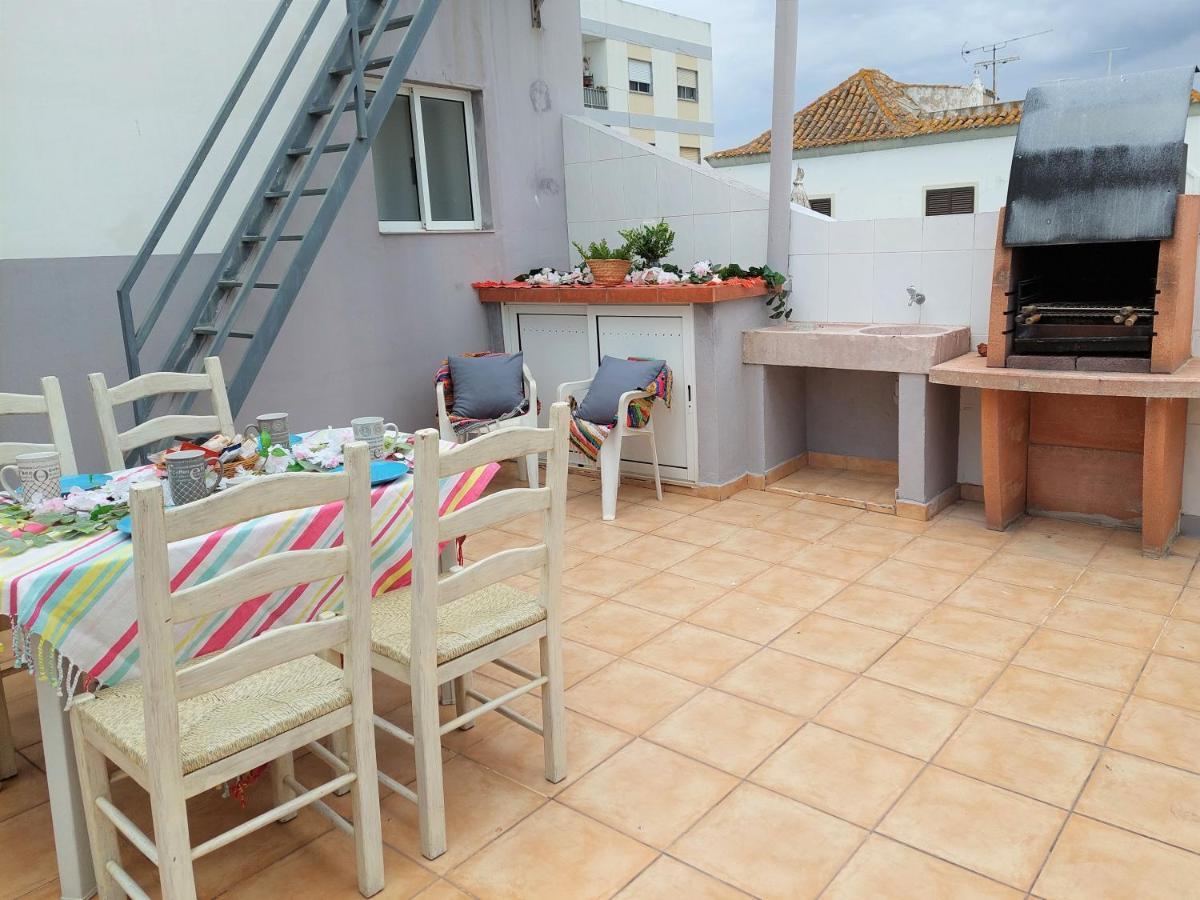 Casa Olhao Terraco: Espaco, Conforto E Terraco Com Churrasqueira Екстериор снимка